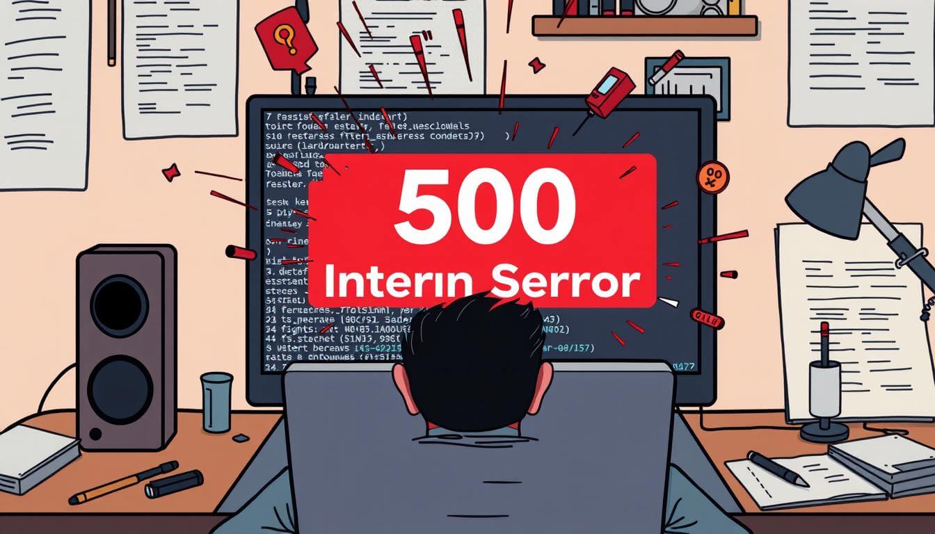 500 internal server error in wordpress​